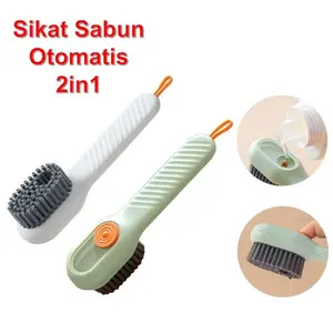 Sikat Sepatu Dengan Detergen Sabun Serbaguna Praktis