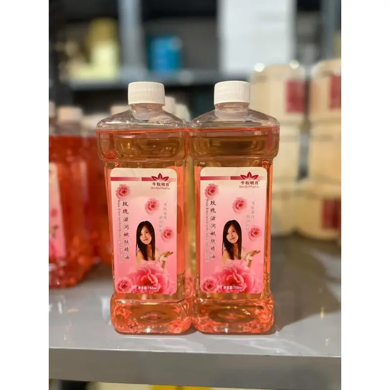 Tinh Dầu Massage Body Dầu Gừng, Sả Chanh, Ngải Cứu, Lavender, Hoa Hồng, Oliu Dung Tích 500ML, 750ML 4
