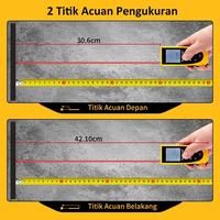 Gambar KEELAT KLDM02 50M Meteran Laser Digital Laser Distance Meter Akurat Laser Rangefinder Diastimeter - 50M Presisi Tinggi dari Keelat DIY Store Kota Tangerang 5 Tokopedia