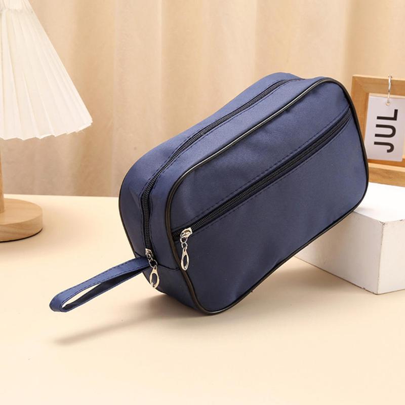 Product Introduction of Business Trip Portable Waterproof Makeup Bag Toiletry Bag Large Rustle Bag Travel Bag Makeup Storage Bag Men's 8