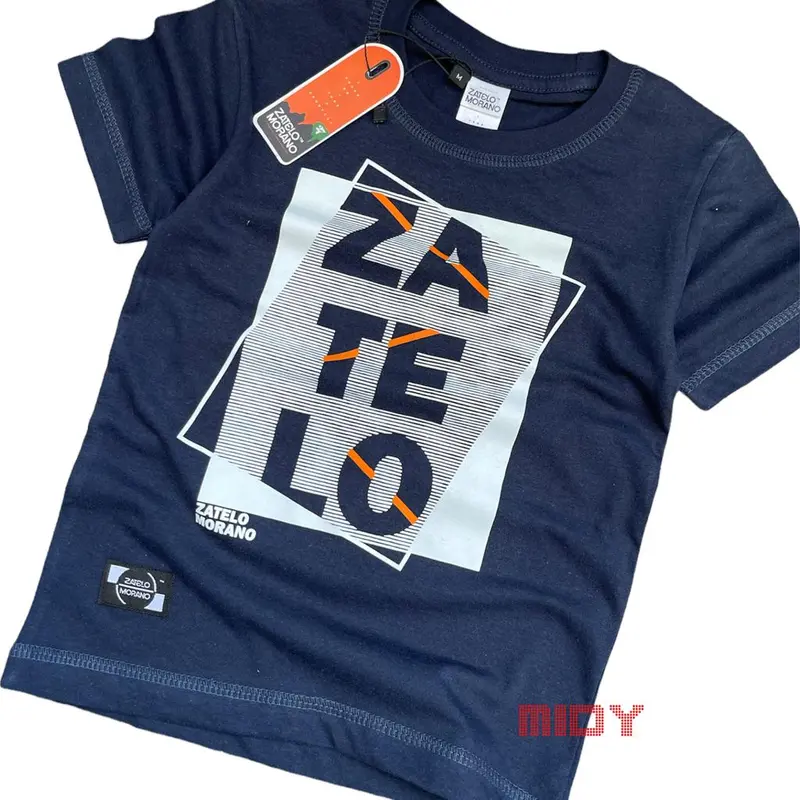 Baju Kaos Anak Laki-Laki 1-12 Tahun Bahan Cotton 30s Katun 6
