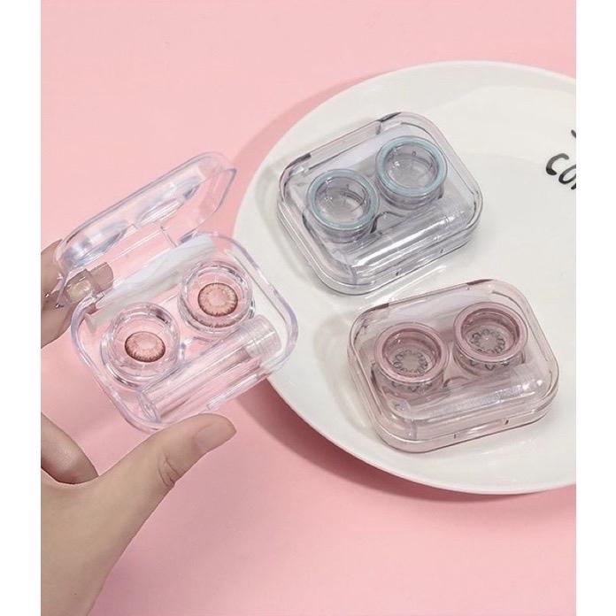 Mini Travel Kit Transparant / Tempat Softlens 1