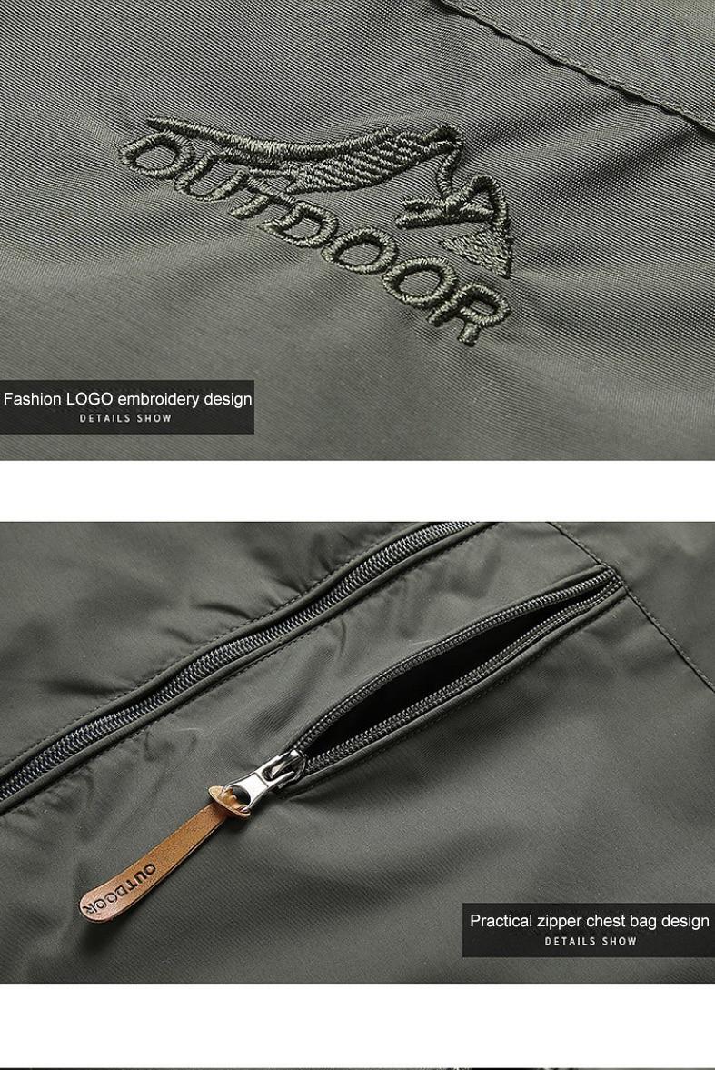 Product Introduction of 【2-3 Days Arrive!!!】JEEP SPIRIT Men Military Waterproof Riding Tactical Outerwear Hoodie Windbreaker Jacket (M-2XL) outdoor sport 29