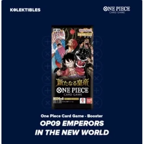 ONE PIECE JAPAN - Booster Pack - OP 09 Emperor in the new World