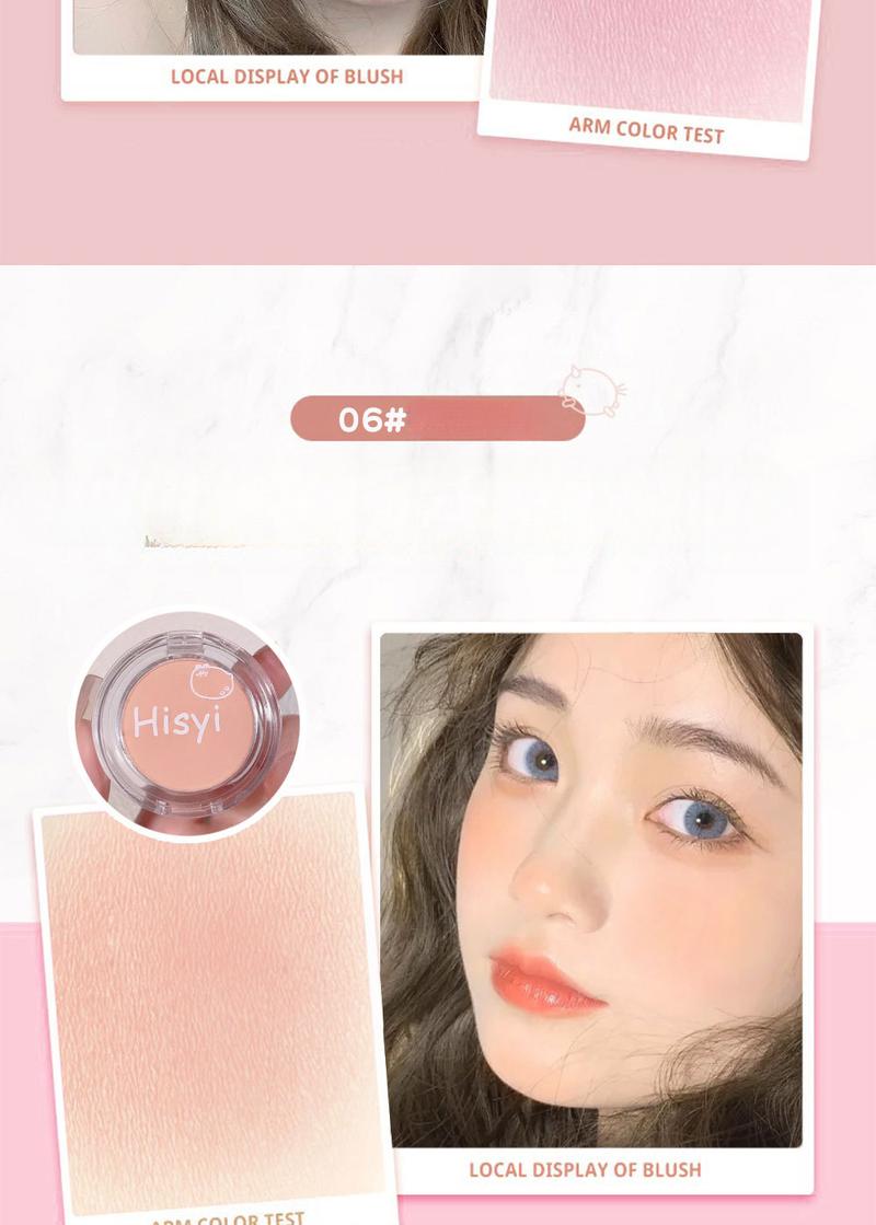 Product Introduction of Phấn Má Hồng Dạng Phấn, Cô Gái Mạnh Mẽ, Cỡ Nhỏ, Tiện Lợi, Trông Tự Nhiên, Trang Điểm Khỏa Thân, Lì, Làm Sáng, Trang Điểm Khuôn Mặt, Phấn Má Hồng, Phấn Má Hồng Đơn Sắc 8