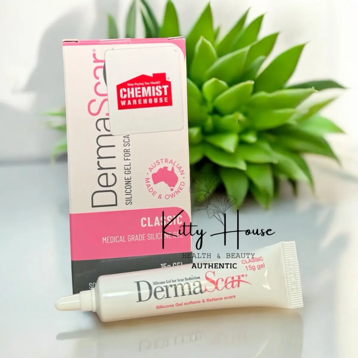 Gel bôi giảm mờ sẹo, mờ thâm Dermascar tuýp 15g Úc