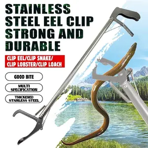 205/150cm Alat Penjepit Ular Stainless/Tongkat Penangkap Ular/Tang Sampah / Tang Ular Yang Dapat Dilipat/Snake Tongs Foldable /Penjepit Ular 120cm/pencapit Ular