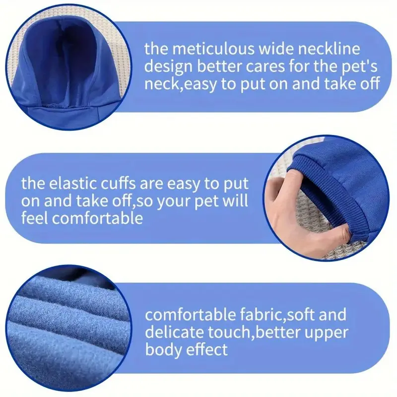 Creative Letter Print Pet Hoodie, Cute Pet Clothes for Small Medium Dogs & Cats, Pet Clothing Supplies for Indoor Outdoor Wear 6