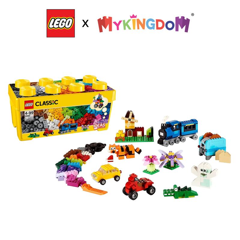 Đồ Chơi Lắp Ráp Thùng Gạch Trung Classic Sáng Tạo LEGO CLASSIC 10696 (484 Chi tiết)