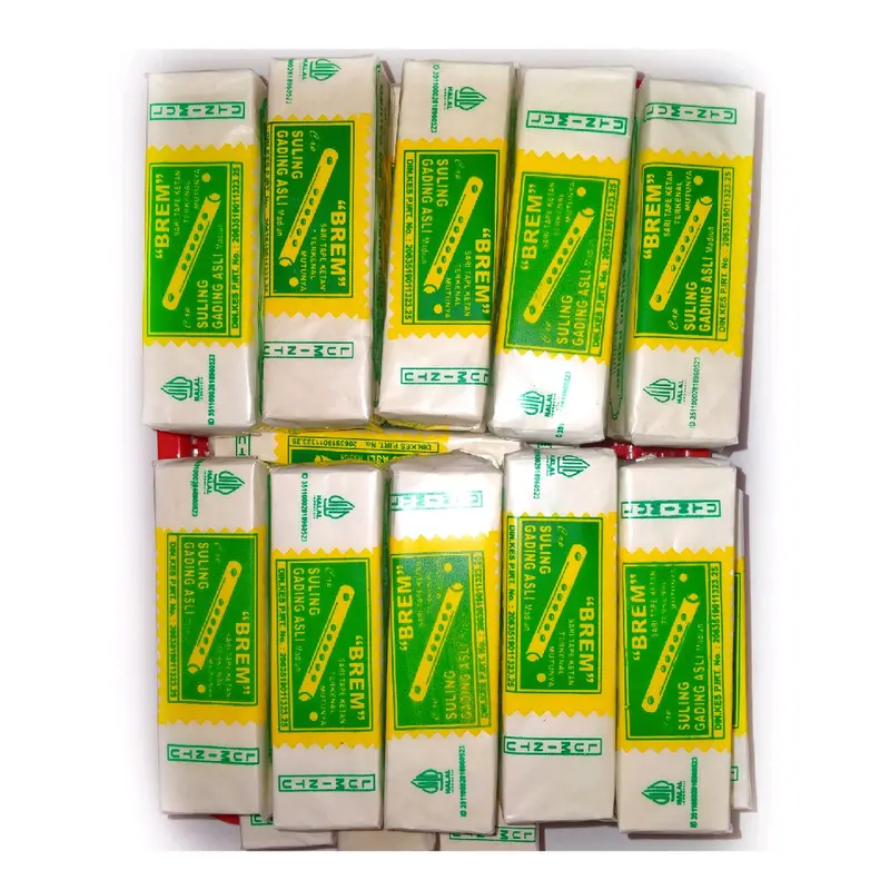 Paket 10 Pack Brem Madiun Cap Suling Gading isi 4 Keping Manis Food 2