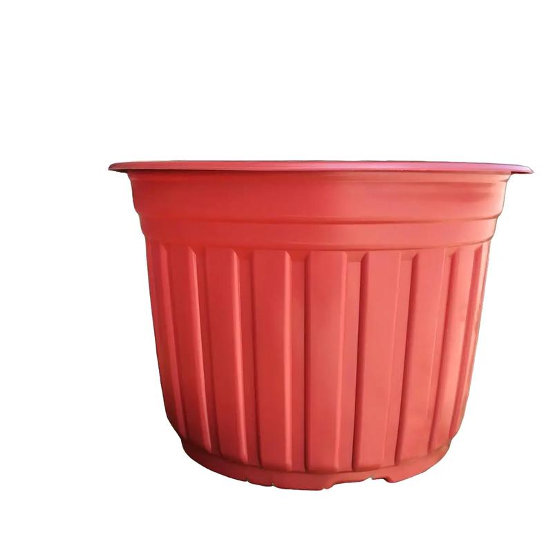  {30 Cái Tuỳ Size} Chậu Nhựa Trồng Cây TTK Có Vành Màu Nâu 