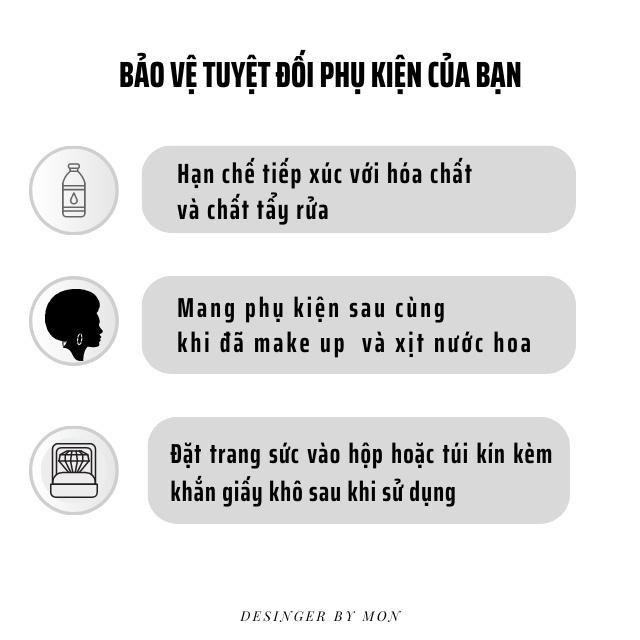 Khuyên tai MON.SG Ngọc trai nhân tạo mẫu mã sang trọng thanh lịch phù hợp cho các bạn nữ - KT 116 5
