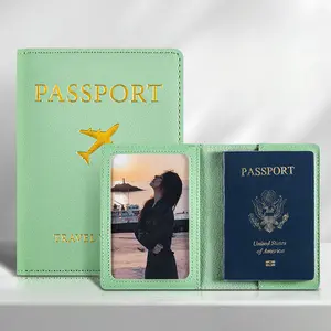 GAR Passport Cover Travel Size / Sarung Paspor Bahan Lembut / Sampul Paspor Gambar Pesawat / Passport Case Portable Size Tanpa gantungan passport Y3832