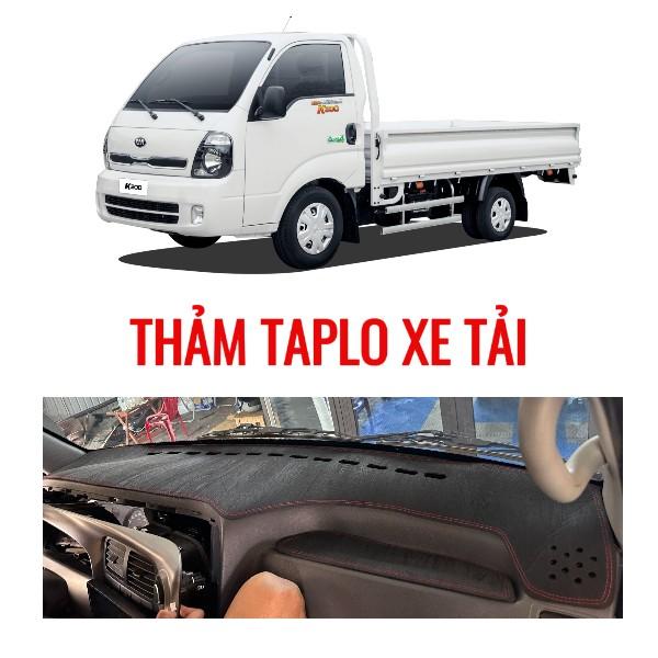 Xe tải _ Thảm taplo chống nắng, trầy xước chất da, nhung có các đời xe Cao Su thảm  taplo QKr 270, Thaco, h150, k200... tham tap looto