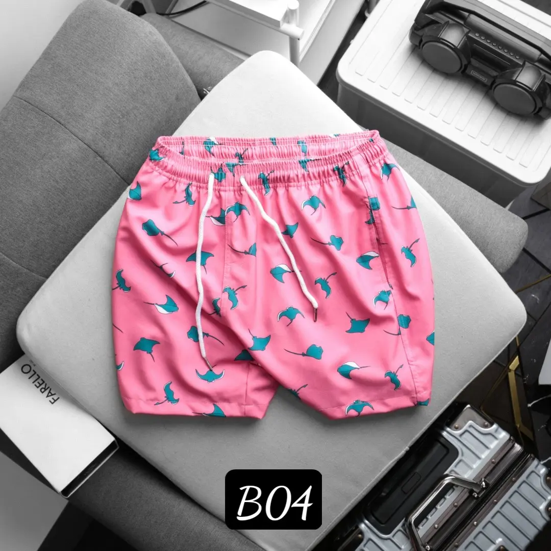 COMBO 2 QUẦN SHORTS NAM ĐI BƠI ĐI BIỂN VẢI DÙ GIÓ XÌ LƯỚI TRONG
