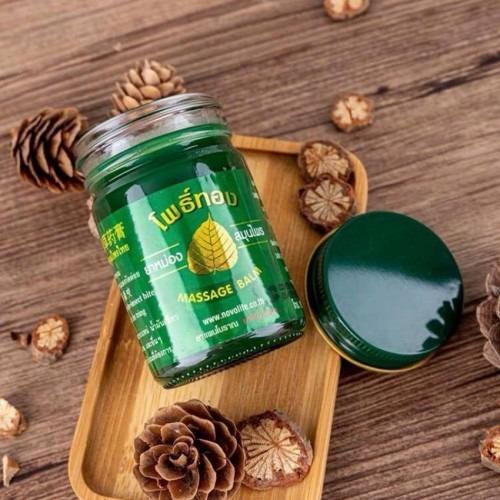  Dầu massage cù là lá Bồ đề thảo dược Thái Lan - hũ 50g. Massage body  Body Oil Massage Balm Dưỡng Body hũdầuthái dầu  lan xoa 