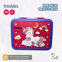 Gambar Freckles Bento Box - Kotak Bekal, Tempat Makan Anak, Kotak makan anak dengan mangkuk dan tutup silikon Garpu Sendok Silicon Kitchenware - BLUE DINO dari Tosyen Okiedog Kota Administrasi Jakarta Utara 3 Tokopedia