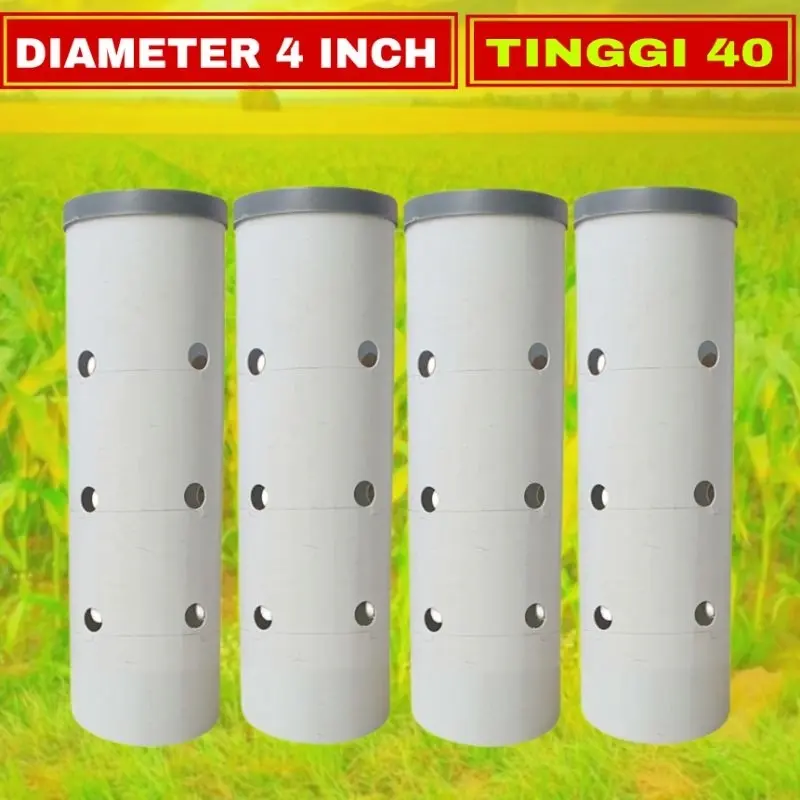 Pipa Resapan Air 4 Inch Sumur Bor Biopori Upaya Pencegahan Banjir + Tutup Saringan