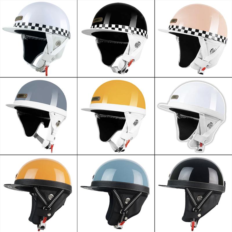 Mũ bảo hiểm nửa đầu Napoli Bosozoku Japan Style nửa đầu vintage - Nón bảo hiểm moto Vintage 1 2 đầu