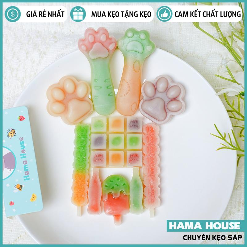 KẸO SÁP - COMBO 60K - MIX VỊ TRÁI CÂY Ăn Vặt