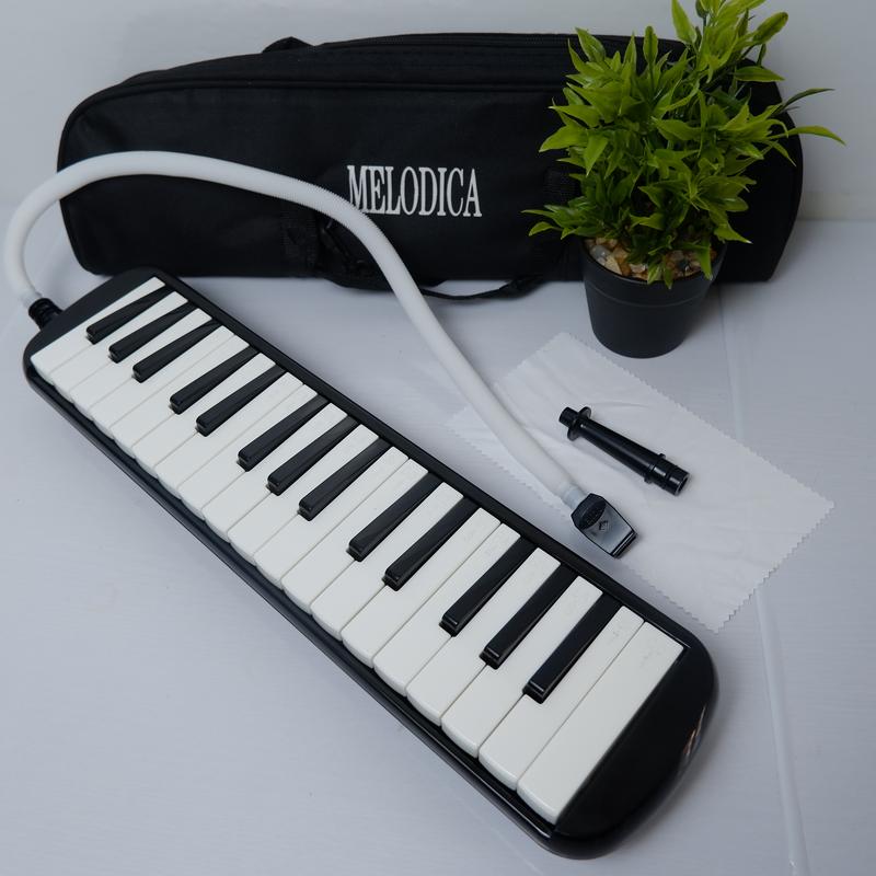   WOIM  Kèn Melodion Melodica 37 Phím Kèm Ống Thổi Túi Đựng Đủ Màu Cho Bạn Mới Tập Chơi đồ chơi trẻ em đàn piano 