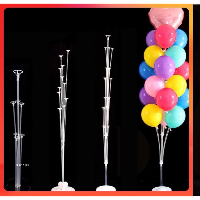 Trụ Nhựa Gắn Bong Bóng Giả Bay Trang Trí Sinh Nhật,sự Kiện, phòng cưới, phòng tân hôn Cao Su