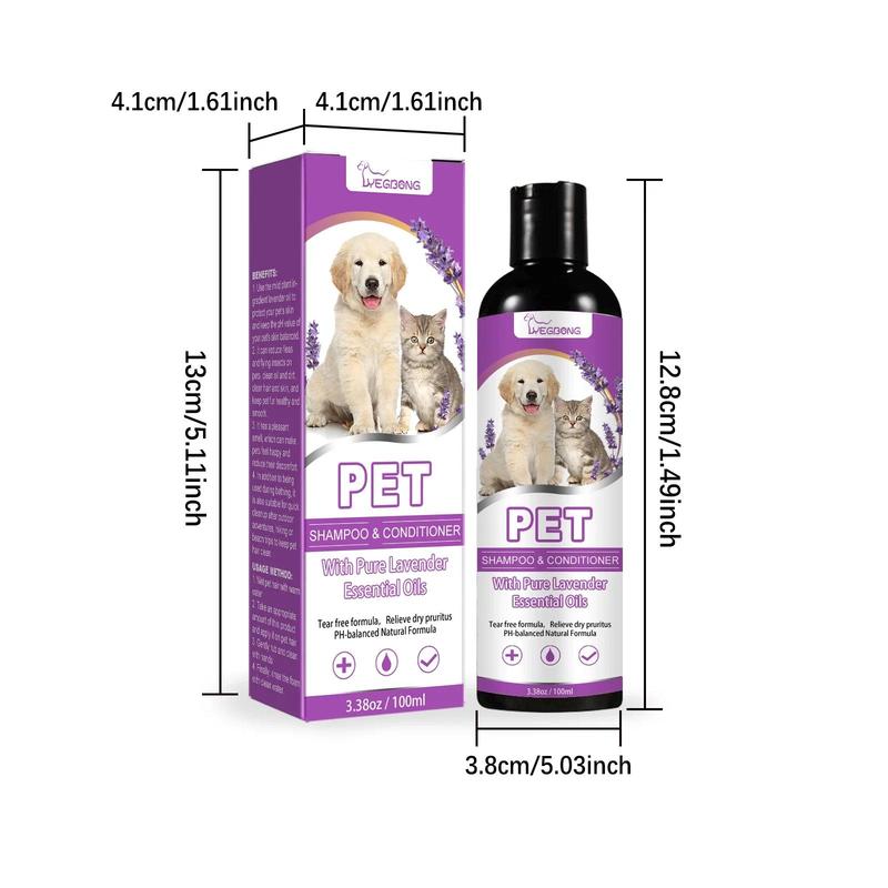 Product Introduction of Pet Shampoo Flea Killer Hair Softening Relieve Itching PH Balanced Cleaning Natural Moisturizing Dog Shampoo for Sensitive Skin 14