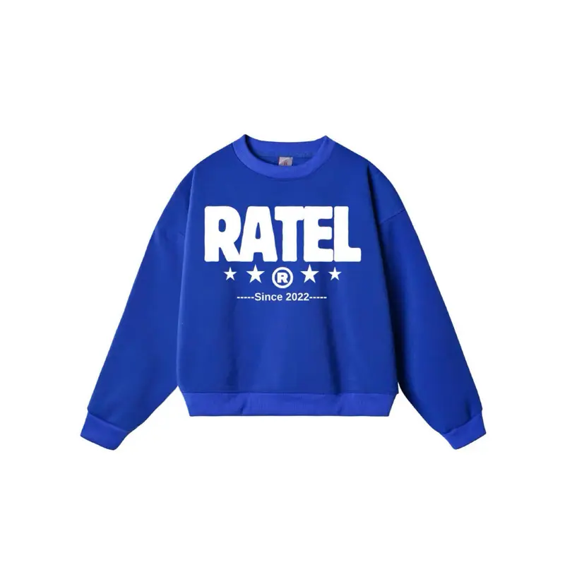 R1 ( DEAL MỞ BÁN ) Áo Sweater Dài Tay  RATEL ver1  ( Form Boxy  ) unisex Nam Nữ 5