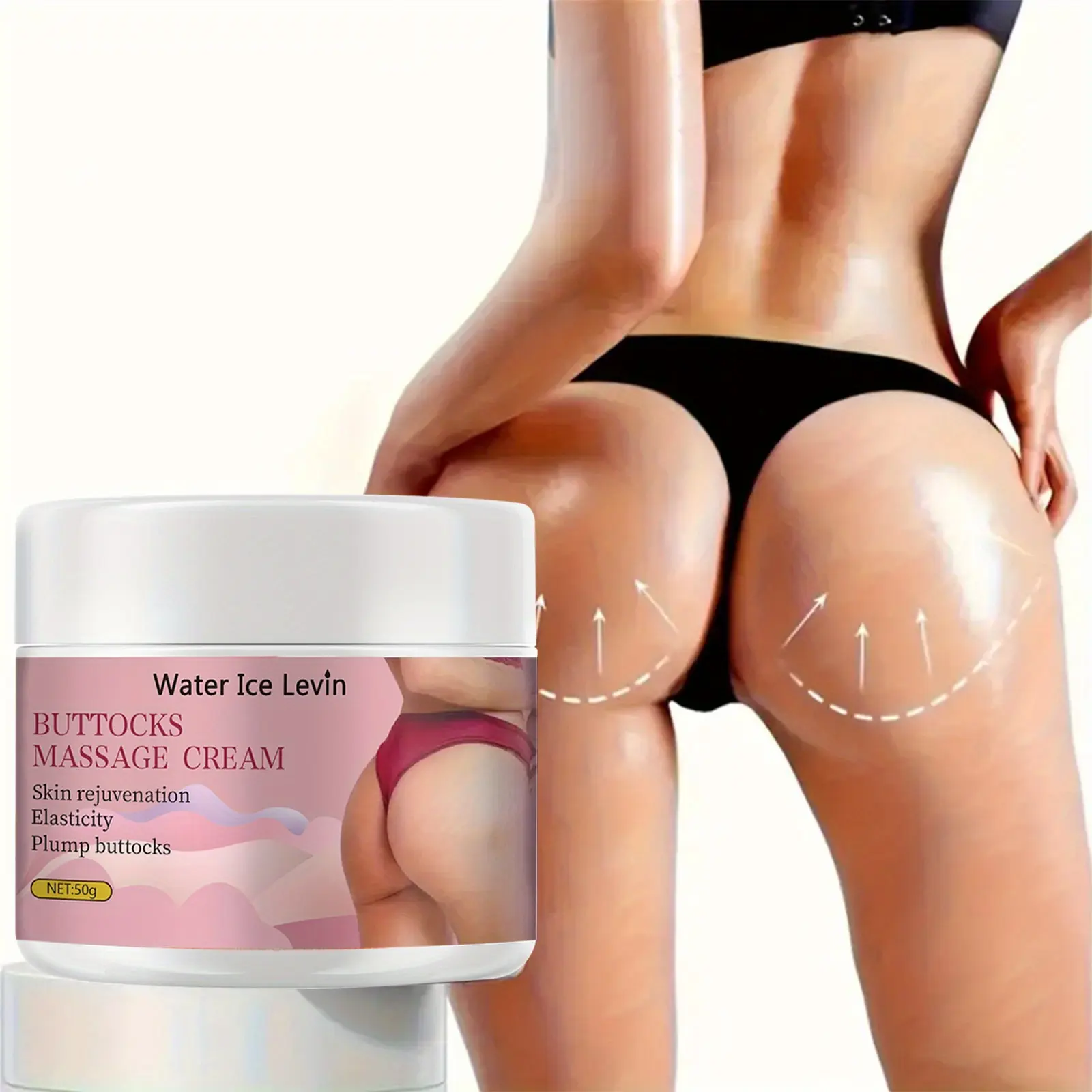 Kem Nâng Mông Và Ngực, Dành Cho Nữ, Công Thức Kem Mát Xa Làm Săn Chắc Và Căng Mọng, Chứa Niacinamide, Glycerin, Vitamin C, Retinol Và Axit Hyaluronic, Thích Hợp Cho Mọi Loại Da Dưỡng Body Women