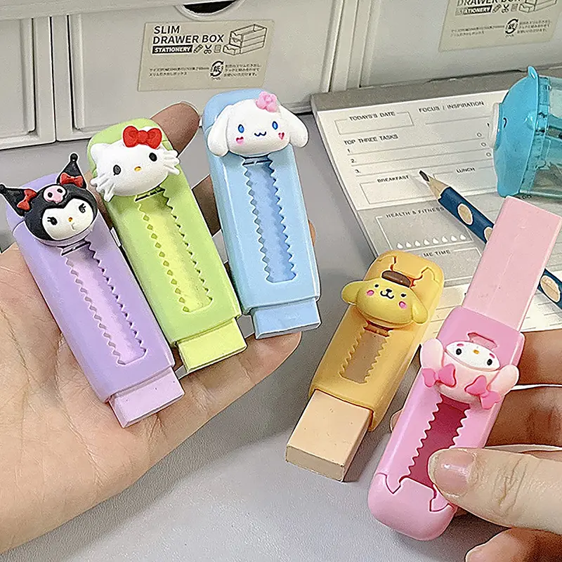 Cục Tẩy Đẩy, Thiết Kế Anime Dễ Thương, Cục Tẩy Hoạt Hình Kawaii Thích Hợp Làm Quà Tặng Học Sinh, Phần Thưởng, Quà Tặng Văn Phòng Phẩm 0