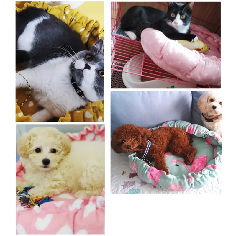 PET BED SERUT - Kasur Serut Kucing Anjing - Tempat Tidur Kitten Puppy Anjing Kucing - Selimut Anjing Kucing 2