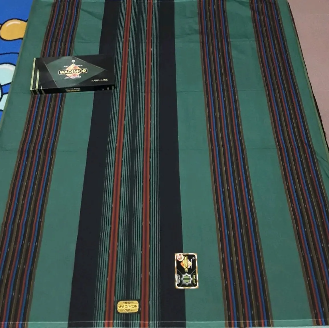 Sarung Tenun Wadimor Motif MANIK-MANIK [MOTIF RANDOM] Katun Dewasa