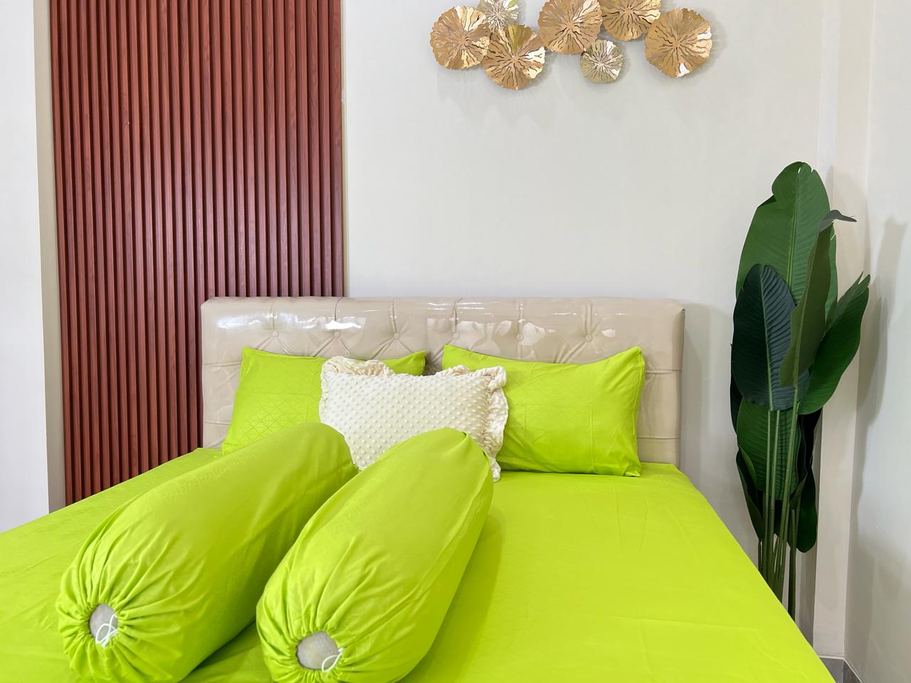 ( PER 2PCS ) Sarung Bantal Kepala Dan Guling