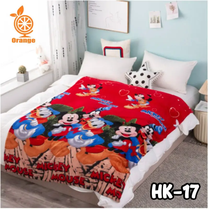 ⚡️READY STOCK⚡️ - Selimut Bulu Karakter 150X200Cm Selimut Bulu Tebal Selimut Bulu Halus - RUMAHDESIGN88 3