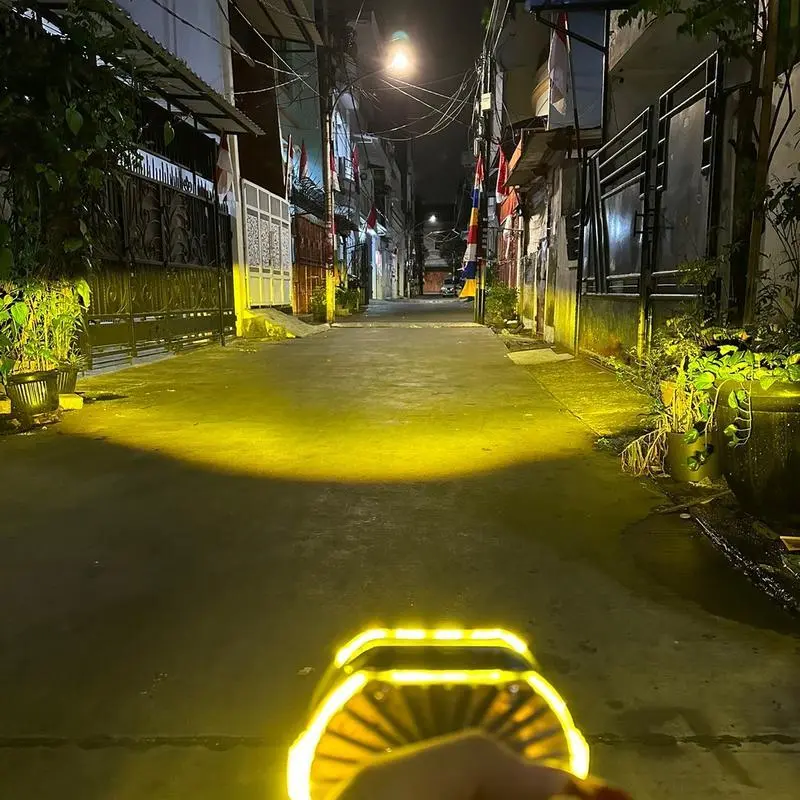 BECKY Lampu Tembak DayMaker Biled New Shroud Projie Biled 5 Kabel Lampu tembak Biled gen 2 Projie Biled proji Biled 4 lensa 8D 8