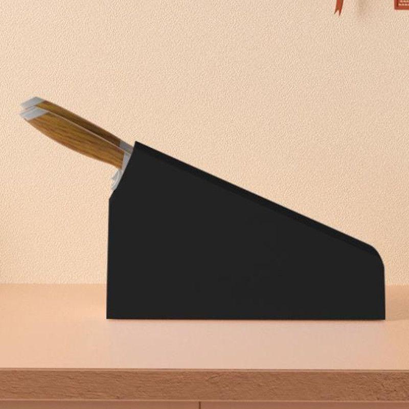 Countertop Knife Holder Horizontally, Knife Holder, Easy Storage, Kitchen Knife, Bone Cutter, Fruit Kitchen Knife Shelf, Kitchen Household Goods 3