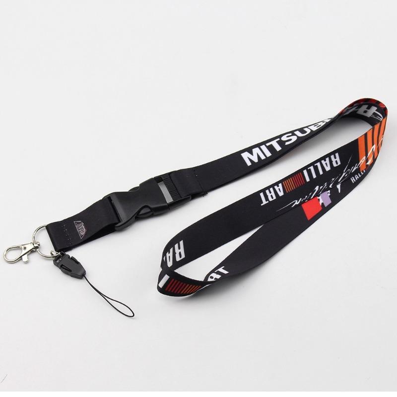 Product Introduction of JDM Style For Mitsubishi Lanyard Mobile ID Card Hanging Strap Car logo Keychains & Lanyard 10