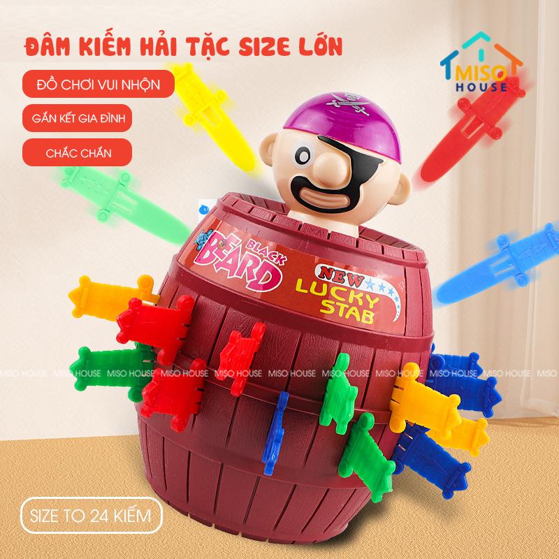Đồ chơi đâm hải tặc size lớn 24 kiếm 20cm, đồ chơi hải tặc vui nhộn cho cả gia đình