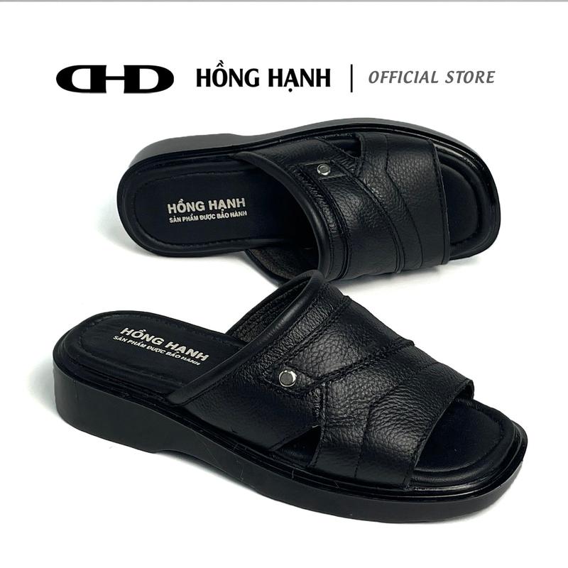 Dép Nam Hồng Hạnh Dép nam cao cấp dép quay ngang DD03 dép nam cao cấp gia công chắc chắn Đế Bằng DéP