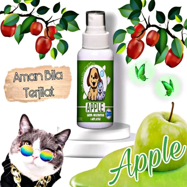 Parfum Kucing Anjing Kelinci 60ml Wangi Murah / Cat Perfume / Dog Perfume / Parfum Hewan Murah / Parfum Kucing Anjing 5