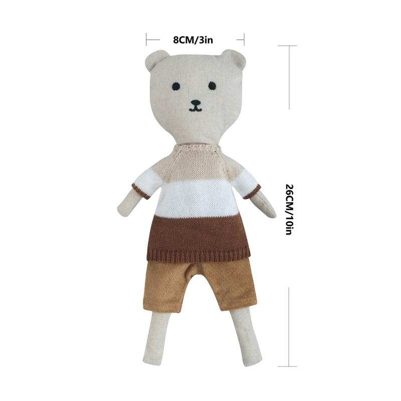 Dress Up Bear Game Stuffed Animals Baby Shower Gift Toy Dressing Game 3