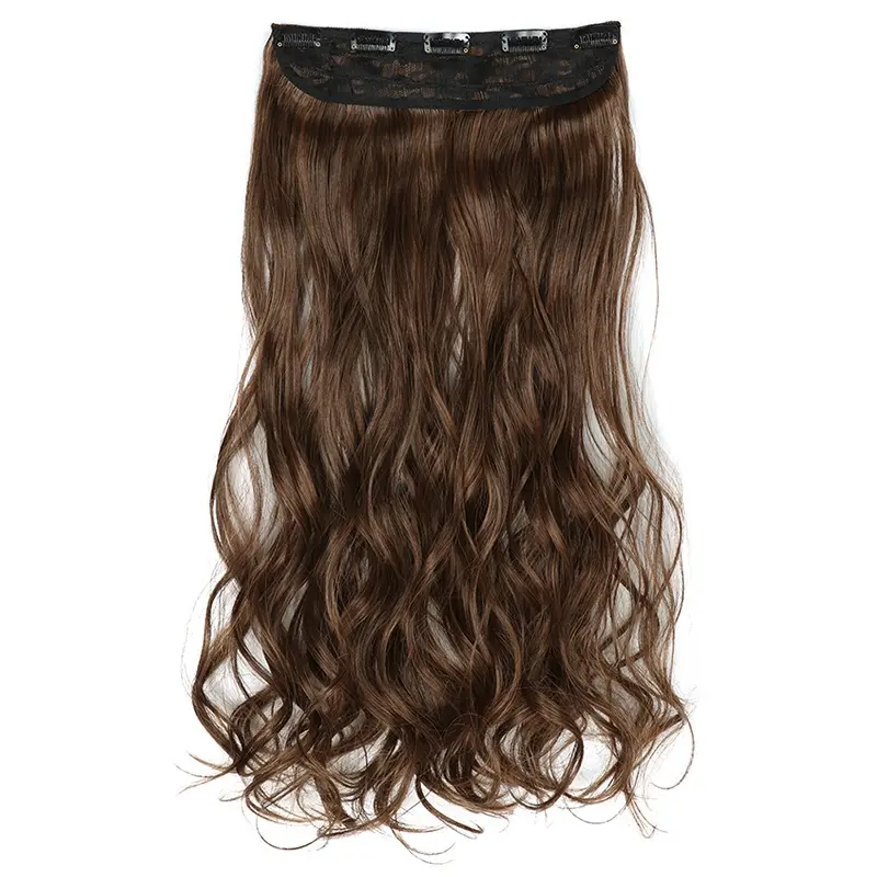 Hairclip CurlyPanjang Model VC - Black, Tipe Rambut Curly dan Panjang 60-70 cm, Bisa Dicuci dan Dicatok hingga 180C
