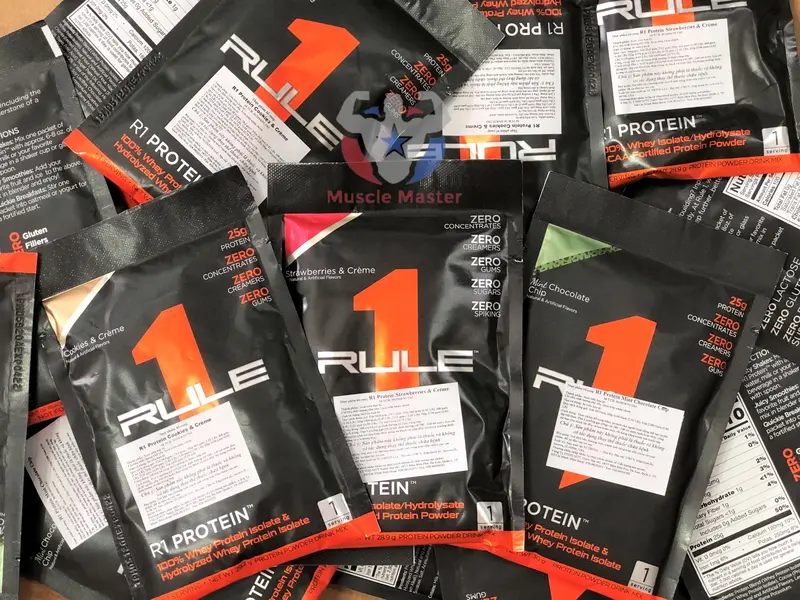 Gói Sample Dùng Thử Cung Cấp Protein Whey Rule 1 1