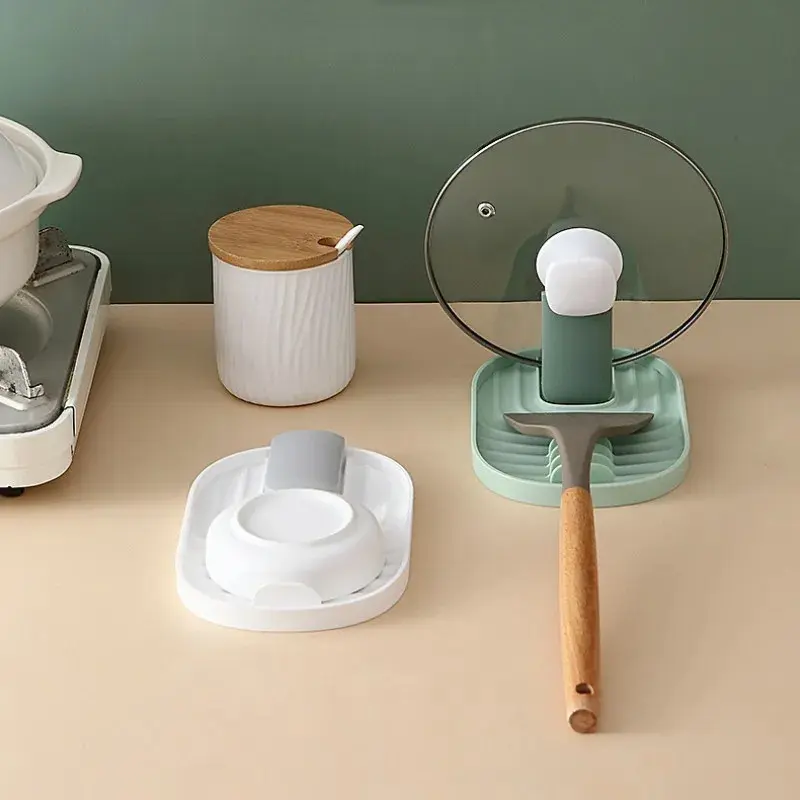 Bộ Đồ Ăn Nhà Bếp, Nồi Đựng Đồ, Nắp Nồi, Chất Liệu Nhựa, Có Giá Để Thìa Kitchen 5