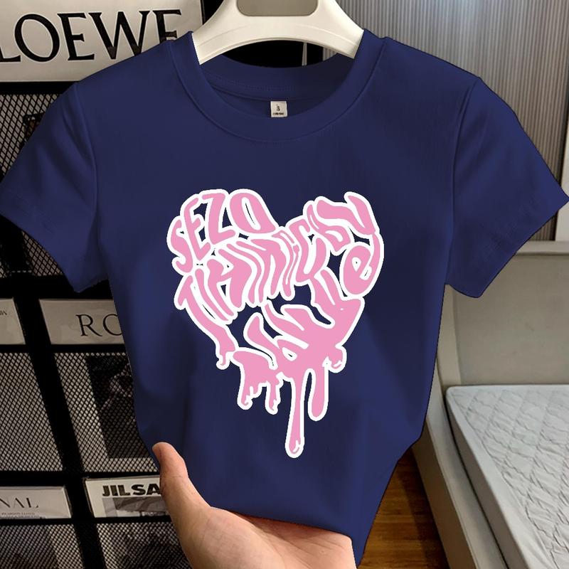 BAJU KAOS CROP TOP / BAJU CROP TOP / T SHIRT CROP TOP / ATASAN CROP TOP / BAJU CROP / CROP TOP KOREA Wanita Slim 7