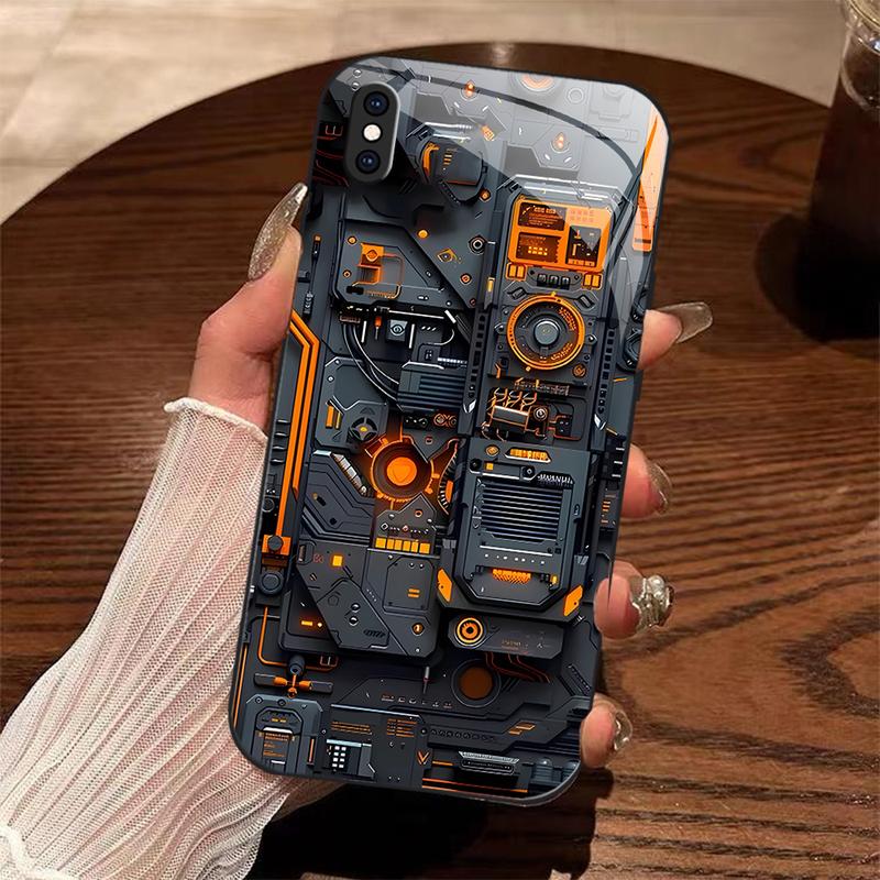 Product Introduction of Ốp Điện Thoại Thích Hợp Cho iPhone Xs Max, Hiệu Ứng 3D, Thiết Kế Tối Giản Doanh Nhân Cao Cấp Mới, Làm Bằng Kính Cường Lực Giá Cả Phải Chăng, Chống Sốc, Chống Trượt, Chống Vân Tay, Chống Mài Mòn. 0