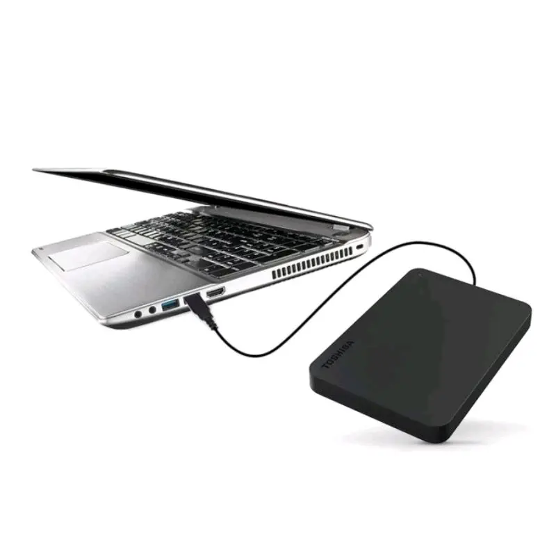 HARDISK EKSTERNAL TOSHIBA CANVIO BASICS USB 3.0 BARU -HDD 320GB 500GB 1TB 2TB 1