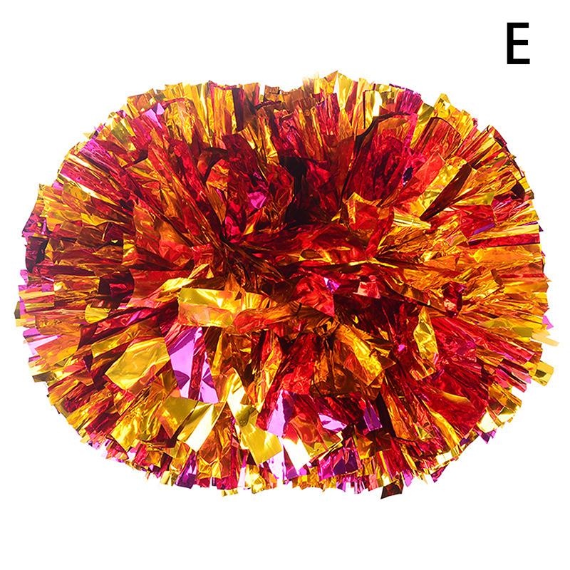 Product Introduction of Handle Style Cheerleader Pom Poms Metallic Streamer Sport Match Vocal Dance Party Concert Decorator Props Club Supply 41