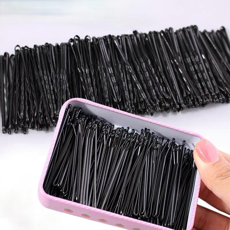 Set 100 Cây Kẹp Tăm Sơn Tĩnh Điện Tạo Kiểu Tóc Tiện Lợi Cho Nữ