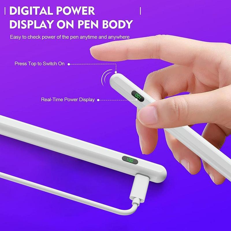 STY-031 Stylus Pen Palm Rejection Digital Power Display Active Stylus Capacitive Pencil for ipad Pro 11 2021 Gen 7/8/9 10.2 iPad 11 Ipad Air 5 Mini 6 0